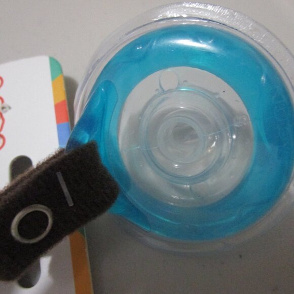 NWT Nuby Snuggleez with Cherry Pacifier holder stuffed Giraffe 0-6 Months - Picture 10 of 12